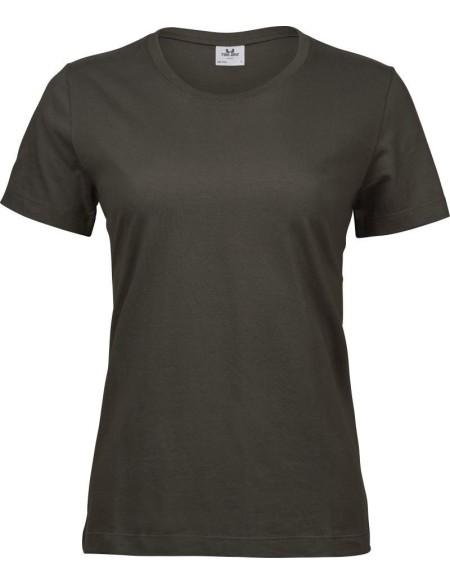 Dámské tričko - Teejays ''Sof Tee'' - Dark olive S