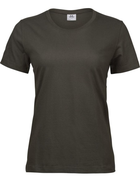 Dámské tričko - Teejays ''Sof Tee'' - Dark olive L