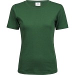 Dámské tričko - Teejays Interlock - Forest green 3XL