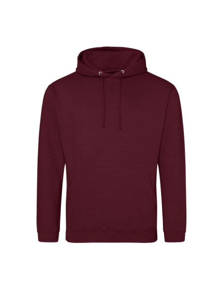 Pánská mikina JustHoods  - Burgundy XL