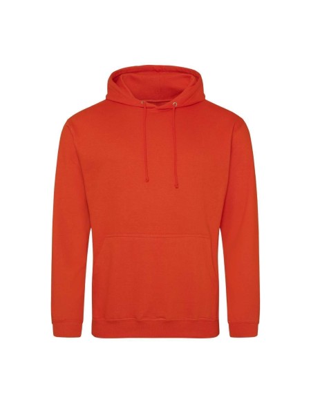 Pánská mikina JustHoods  - Burnt orange 3XL