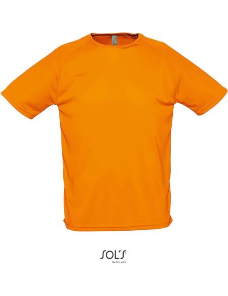 Pánské sportovní tričko SPORTY - Neon orange