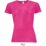 Dámské sportovní tričko SPORTY - neon pink XXL