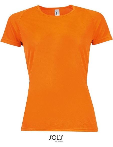 Dámské sportovní tričko SPORTY - neon orange M