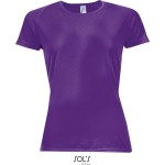 Dámské sportovní tričko SPORTY - Dark purple M