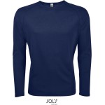 Pánské sportovní tričko SPORTY s dlouhým rukávem - French navy 3XL