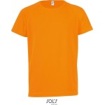 Dětské sportovní tričko - SPORTY - Neon orange 6 let