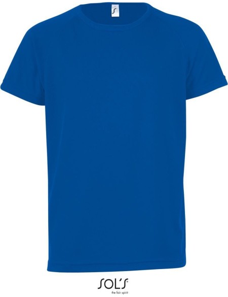 Dětské sportovní tričko - SPORTY - Royal blue 6 let