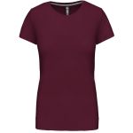 Dámské tričko Kariban K380 - Burgundy 3XL