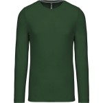 Pánské tričko - Kariban K359 s dlouhým rukávem - Forest green XL