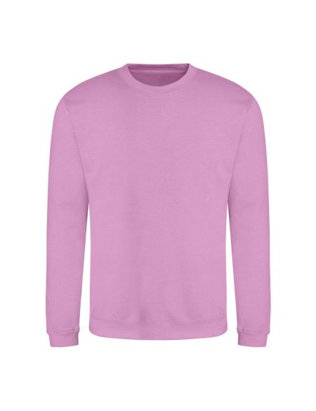 Unisex mikina bez kapuce JustHoods - Lavender