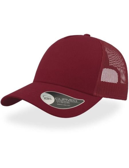 Kšiltovka Rapper Cotton - Burgundy/burgundy