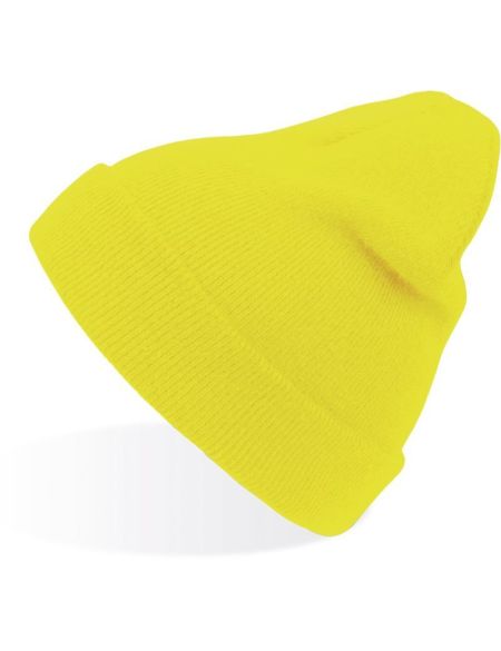 Pletená čepice ''Wind - Yellow fluo