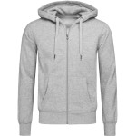 Pánská mikina s kapucí Stedman 5610 - Grey heather L