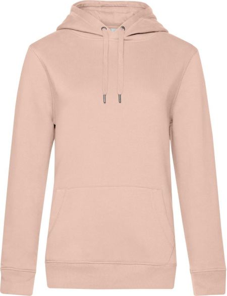 Dámská mikina s kapucí KING Hooded - Soft rose