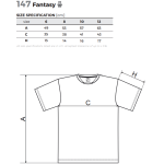 Dětské sportovní tričko FANTASY - Královská modrá 146 cm/10 let