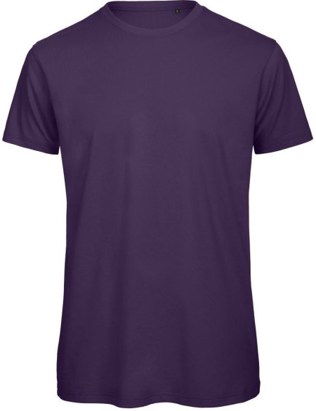 Pánské tričko B+C Inspire T z bio bavny - Urban purple XXL