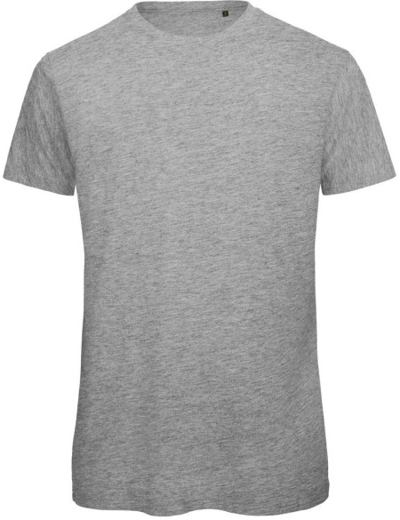 Pánské tričko B+C Inspire T z bio bavny - Sport grey S