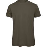 Pánské tričko B+C Inspire T z bio bavny - Khaki XXL