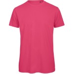 Pánské tričko B+C Inspire T z bio bavny - Fuchsia XL