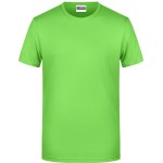 Pánské tričko z bio bavlny James+Nicholson 8008 - Lime green S