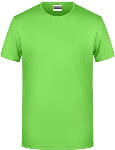 Pánské tričko z bio bavlny James+Nicholson 8008 - Lime green S