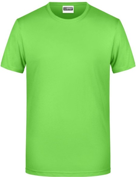 Pánské tričko z bio bavlny James+Nicholson 8008 - Lime green L