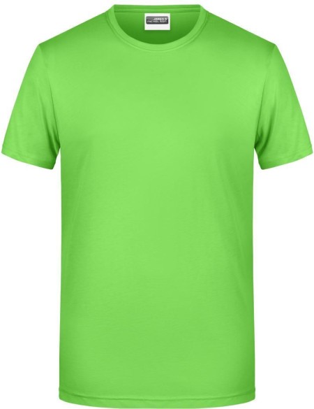 Pánské tričko z bio bavlny James+Nicholson 8008 - Lime green XL