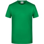 Pánské tričko z bio bavlny James+Nicholson 8008 - Fern green XXL