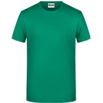 Pánské tričko z bio bavlny James+Nicholson 8008 - Irish green M