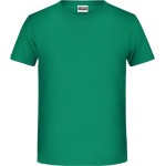 Chlapecké tričko z bio bavlny James+Nicholson 8008B - Irish green XXL