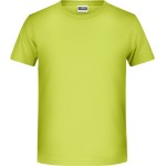 Chlapecké tričko z bio bavlny James+Nicholson 8008B - Acid yellow XXL