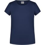 Dívčí tričko z bio bavlny James+Nicholson 8007G - Navy XS