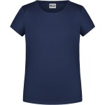 Dívčí tričko z bio bavlny James+Nicholson 8007G - Navy XL