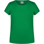 Dívčí tričko z bio bavlny James+Nicholson 8007G - Fern green XL