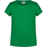 Dívčí tričko z bio bavlny James+Nicholson 8007G - Fern green XXL