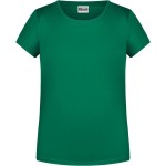 Dívčí tričko z bio bavlny James+Nicholson 8007G - Irish green XL