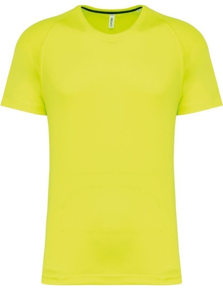 Pánské sportovní tričko Kariban PA4012 - Fluorescent yellow M