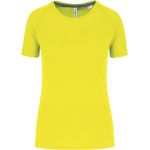 Dámské sportovní tričko Kariban PA4013 - Fluorescent yellow L