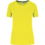 Dámské sportovní tričko Kariban PA4013 - Fluorescent yellow L