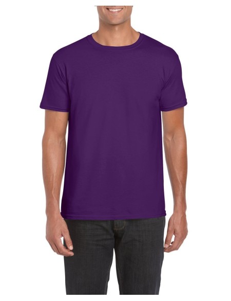 Pánské tričko Gildan GI64000 - Purple 3XL