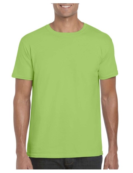 Pánské tričko Gildan GI64000 - Lime green XL