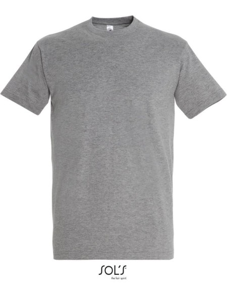 Pánské tričko - Imperial - Grey melange 3XL